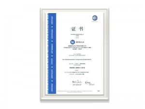 星云电子信息技术服务管理体系证书中文版